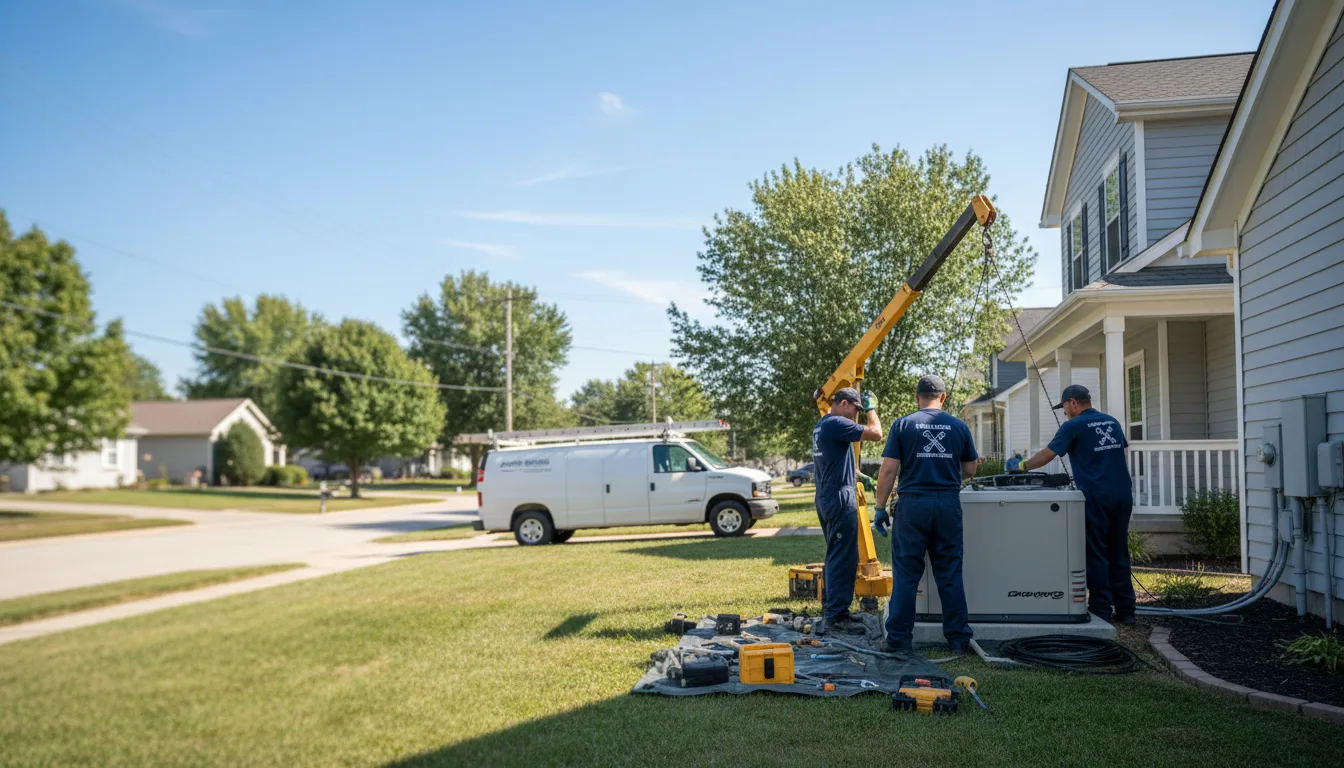 Generator Installation in Vacherie, LA near me